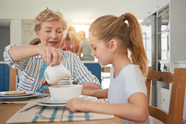 Grandma knows how I like my cereal Grandma knows how I like my cereal