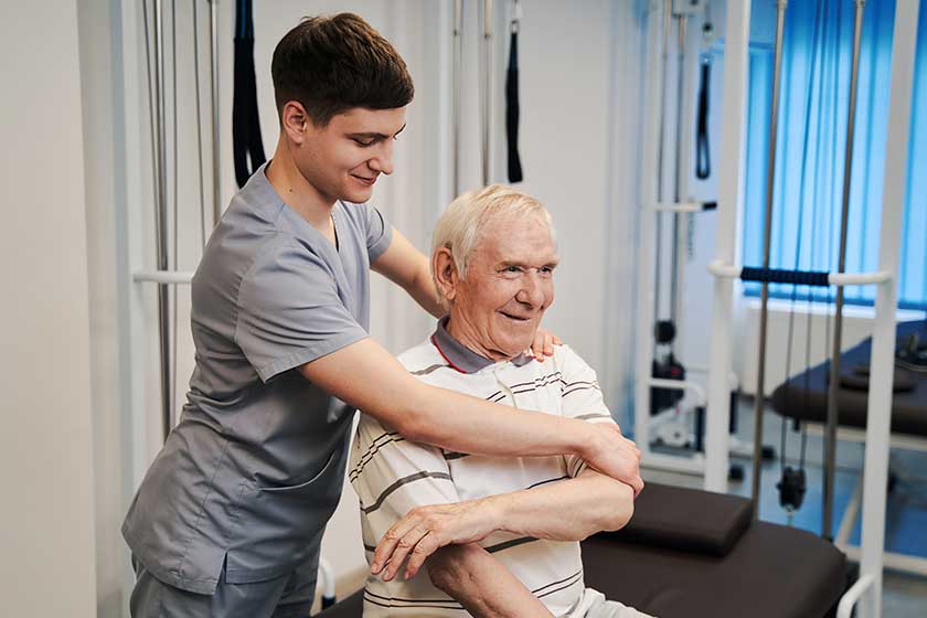 optimistic medical specialist turning happy senior citizen optimistic medical specialist turning happy senior citizen